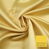 Premium Plain Smooth Matt Duchess Satin Fabric Material Bridal Wedding Dress 58"