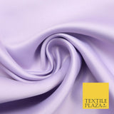 Premium Plain Smooth Matt Duchess Satin Fabric Material Bridal Wedding Dress 58"