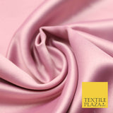 Premium Plain Smooth Matt Duchess Satin Fabric Material Bridal Wedding Dress 58"