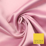 Premium Plain Smooth Matt Duchess Satin Fabric Material Bridal Wedding Dress 58"