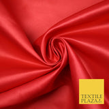 Premium Plain Smooth Matt Duchess Satin Fabric Material Bridal Wedding Dress 58"