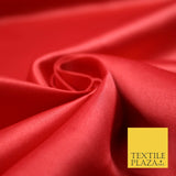 Premium Plain Smooth Matt Duchess Satin Fabric Material Bridal Wedding Dress 58"