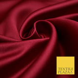 Premium Plain Smooth Matt Duchess Satin Fabric Material Bridal Wedding Dress 58"
