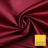 Premium Plain Smooth Matt Duchess Satin Fabric Material Bridal Wedding Dress 58"