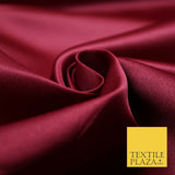 Premium Plain Smooth Matt Duchess Satin Fabric Material Bridal Wedding Dress 58"