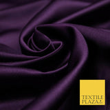 Premium Plain Smooth Matt Duchess Satin Fabric Material Bridal Wedding Dress 58"