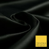 Premium Plain Smooth Matt Duchess Satin Fabric Material Bridal Wedding Dress 58"