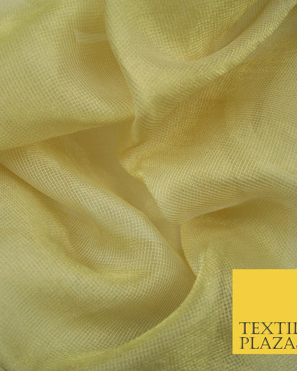 Luxury Small Gauze Check SILK TISSUE ORGANZA Fabric Dress Wedding 4 COLOURS 45"