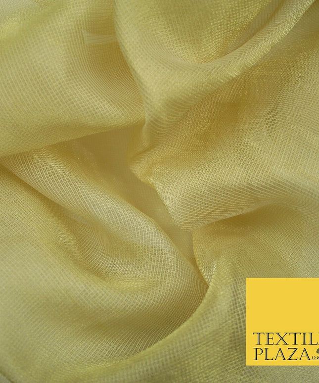 Luxury Small Gauze Check SILK TISSUE ORGANZA Fabric Dress Wedding 4 COLOURS 45"