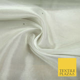 Luxury Silver Grey SILK TISSUE ORGANZA Fabric with SWAROVSKI Stones 48" 4601