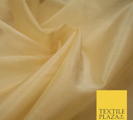 Luxury Gold Beige Plain 100% SILK ORGANZA Sheer Fabric Dress Wedding 3 COLOURS
