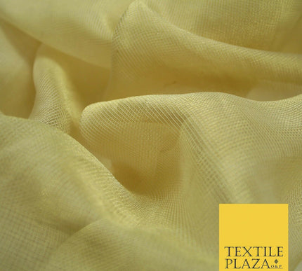 Luxury Small Gauze Check SILK TISSUE ORGANZA Fabric Dress Wedding 4 COLOURS 45"