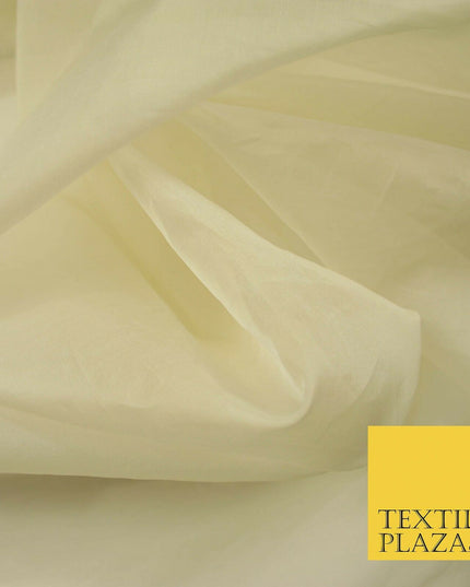 Luxury Gold Beige Plain 100% SILK ORGANZA Sheer Fabric Dress Wedding 3 COLOURS