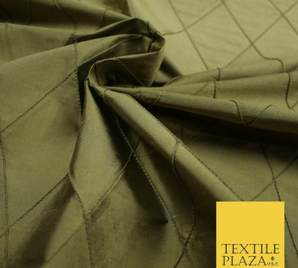 Luxury Large Diamond PINTUCK 100% PURE SILK Fabric Furnishing Cushions 4 COLOURS