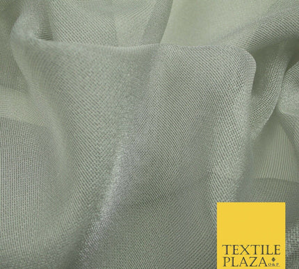 Luxury Small Gauze Check SILK TISSUE ORGANZA Fabric Dress Wedding 4 COLOURS 45"