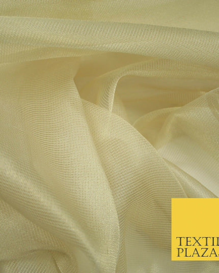 Luxury Small Gauze Check SILK TISSUE ORGANZA Fabric Dress Wedding 4 COLOURS 45"