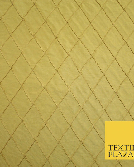 Luxury Small Diamond PINTUCK 100% PURE SILK Fabric Furnishing Cushions 4 COLOURS