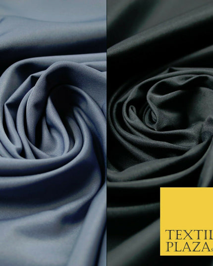 SOFT FEEL GREY Powder Crepe 100% Polyester PLAIN FABRIC LINING 60" WIDE