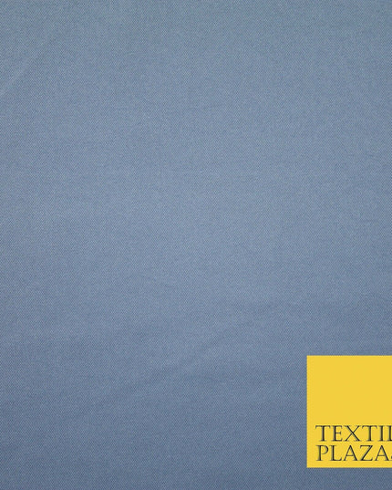 SOFT FEEL GREY Powder Crepe 100% Polyester PLAIN FABRIC LINING 60" WIDE
