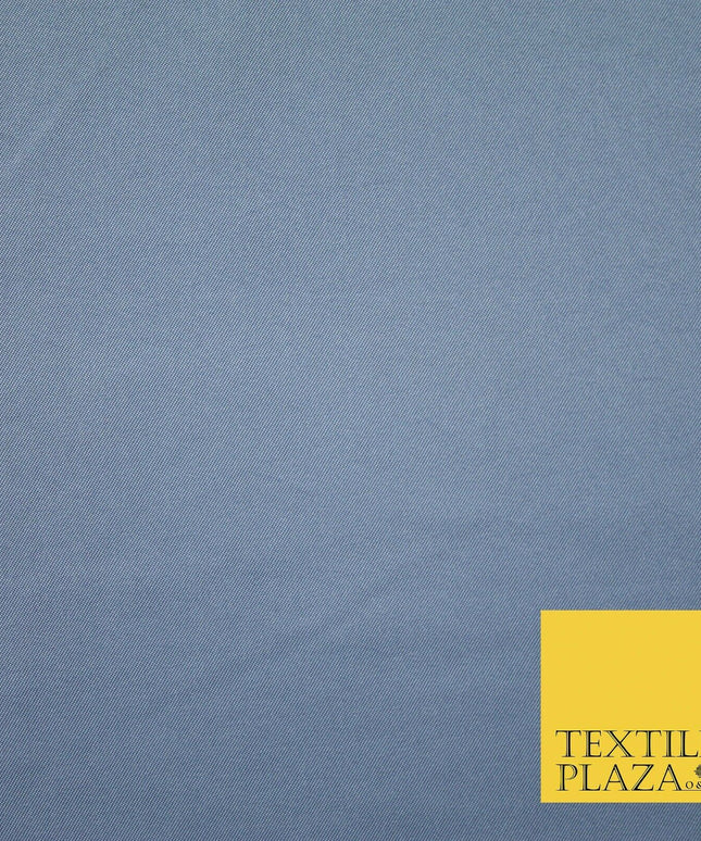 SOFT FEEL GREY Powder Crepe 100% Polyester PLAIN FABRIC LINING 60" WIDE