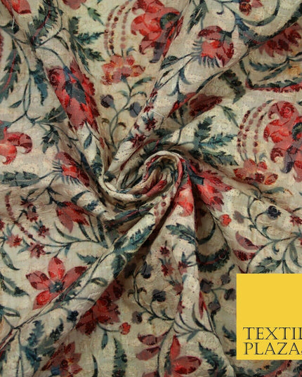 Floral Paisleys Lattice Embroidered 100% Cotton Lawn Print Fashion Fabric Craft