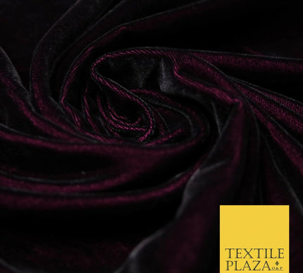 Two Tone Shot Luxury Soft Plain Micro Velvet Fabric Material Non-Stretch 44"