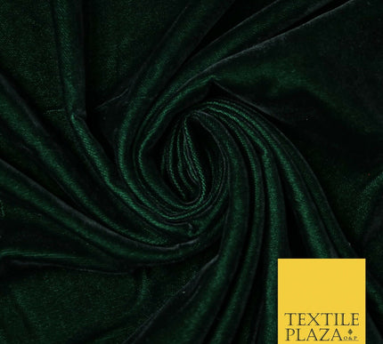 Two Tone Shot Luxury Soft Plain Micro Velvet Fabric Material Non-Stretch 44"