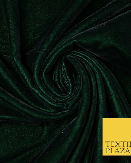 Two Tone Shot Luxury Soft Plain Micro Velvet Fabric Material Non-Stretch 44"