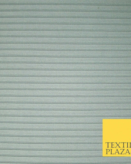 Premium Ribbed Striped Lines Stretch Jersey Dress Fabric 4 Way Stretch 51" Wide