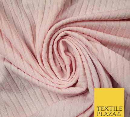 Premium Ribbed Striped Lines Stretch Jersey Dress Fabric 4 Way Stretch 51" Wide