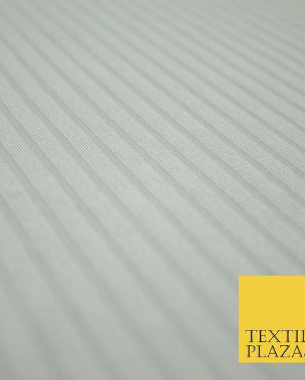 Premium Ribbed Striped Lines Stretch Jersey Dress Fabric 4 Way Stretch 51" Wide