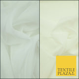 High Quality Fine WHITE IVORY 100% Cotton Muslin Dress Fabric Cheesecloth