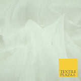 High Quality Fine WHITE IVORY 100% Cotton Muslin Dress Fabric Cheesecloth