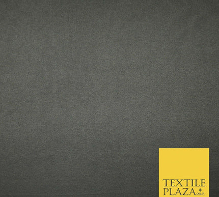 Luxury Super Soft Plain Matte Stretch Suede Spandex Fabric 59" Wide 4 COLOURS