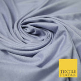 Luxury Super Soft Plain Matte Stretch Suede Spandex Fabric 59" Wide 4 COLOURS