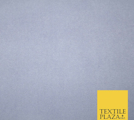 Luxury Super Soft Plain Matte Stretch Suede Spandex Fabric 59" Wide 4 COLOURS