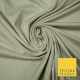 Luxury Super Soft Plain Matte Stretch Suede Spandex Fabric 59" Wide 4 COLOURS