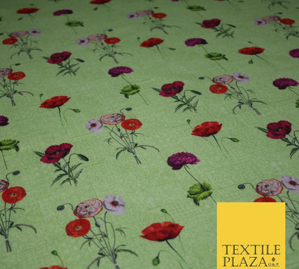 Mix Floral Digital Printed Cotton Feel Polyester Summer Soft Flower Dress Fabric