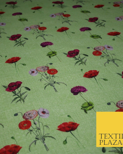 Mix Floral Digital Printed Cotton Feel Polyester Summer Soft Flower Dress Fabric