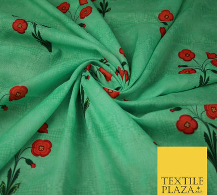 Mix Floral Digital Printed Cotton Feel Polyester Summer Soft Flower Dress Fabric