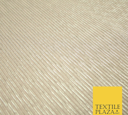 Luxury METALLIC Pleated Crushed Satin Stretch Fabric Dress Dance Skirt Trousers