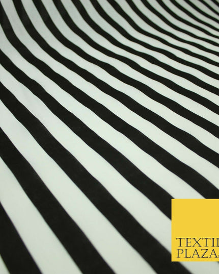 1.5cm Awning Candy Striped Lines Printed Poly Cotton Fabric Polycotton Mask