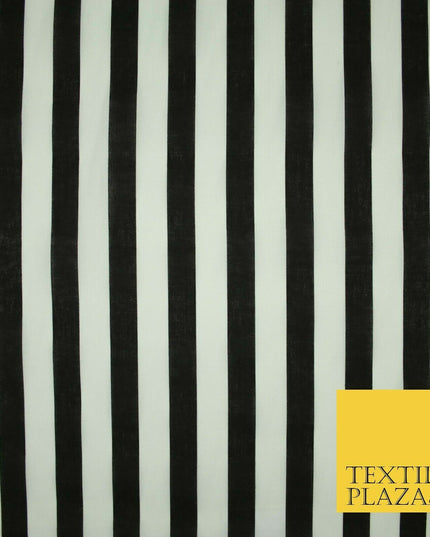 1.5cm Awning Candy Striped Lines Printed Poly Cotton Fabric Polycotton Mask