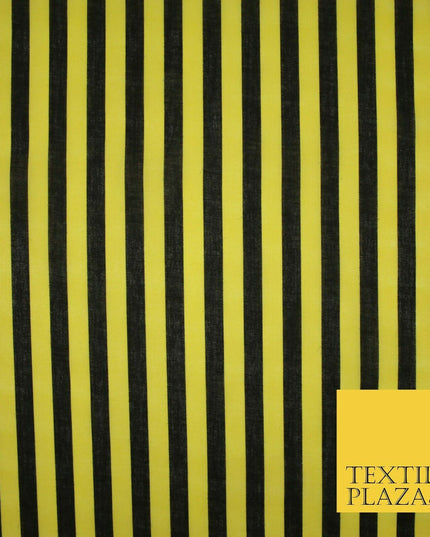 1.5cm Awning Candy Striped Lines Printed Poly Cotton Fabric Polycotton Mask