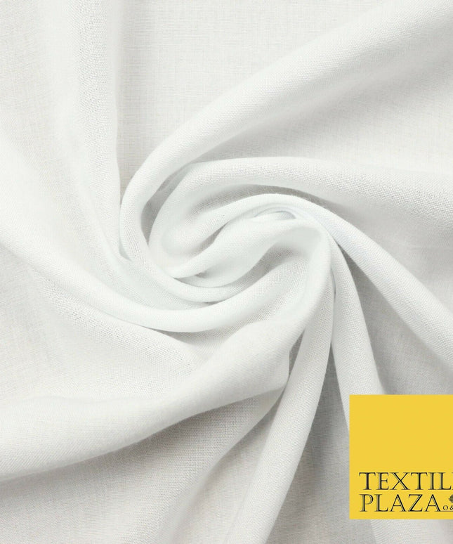 Luxury Soft Plain Non-Stretch Spun Rayon Viscose Fabric Dress Drapes- 54" 4 COLS