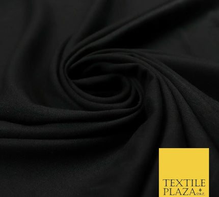 Luxury Soft Plain Non-Stretch Spun Rayon Viscose Fabric Dress Drapes- 54" 4 COLS