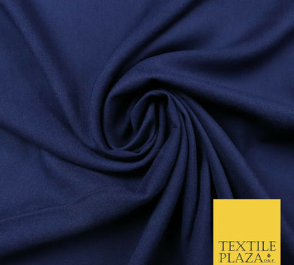 Luxury Soft Plain Non-Stretch Spun Rayon Viscose Fabric Dress Drapes- 54" 4 COLS