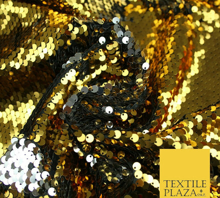 Reversible MERMAID SEQUIN Fabric 2 Colour Way Changing Satin 9 Colours