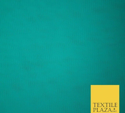 85 COLOURS - Tutu Fairy Veil Bridal Plain Soft Sheer Tulle Net Fabric 58" WIDE