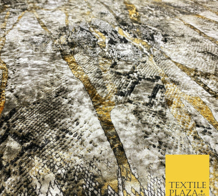 Various Floral Ornate Leopard Flowers Printed Soft Stretch Velvet Dress Fabric 2